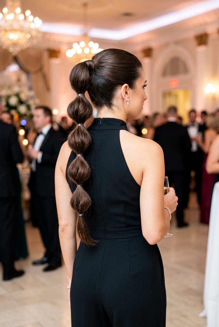 Bubble Ponytail For Formal Events - 20 modern reception ponytail hairstyle - 20 modern reception ponytail hairstyle