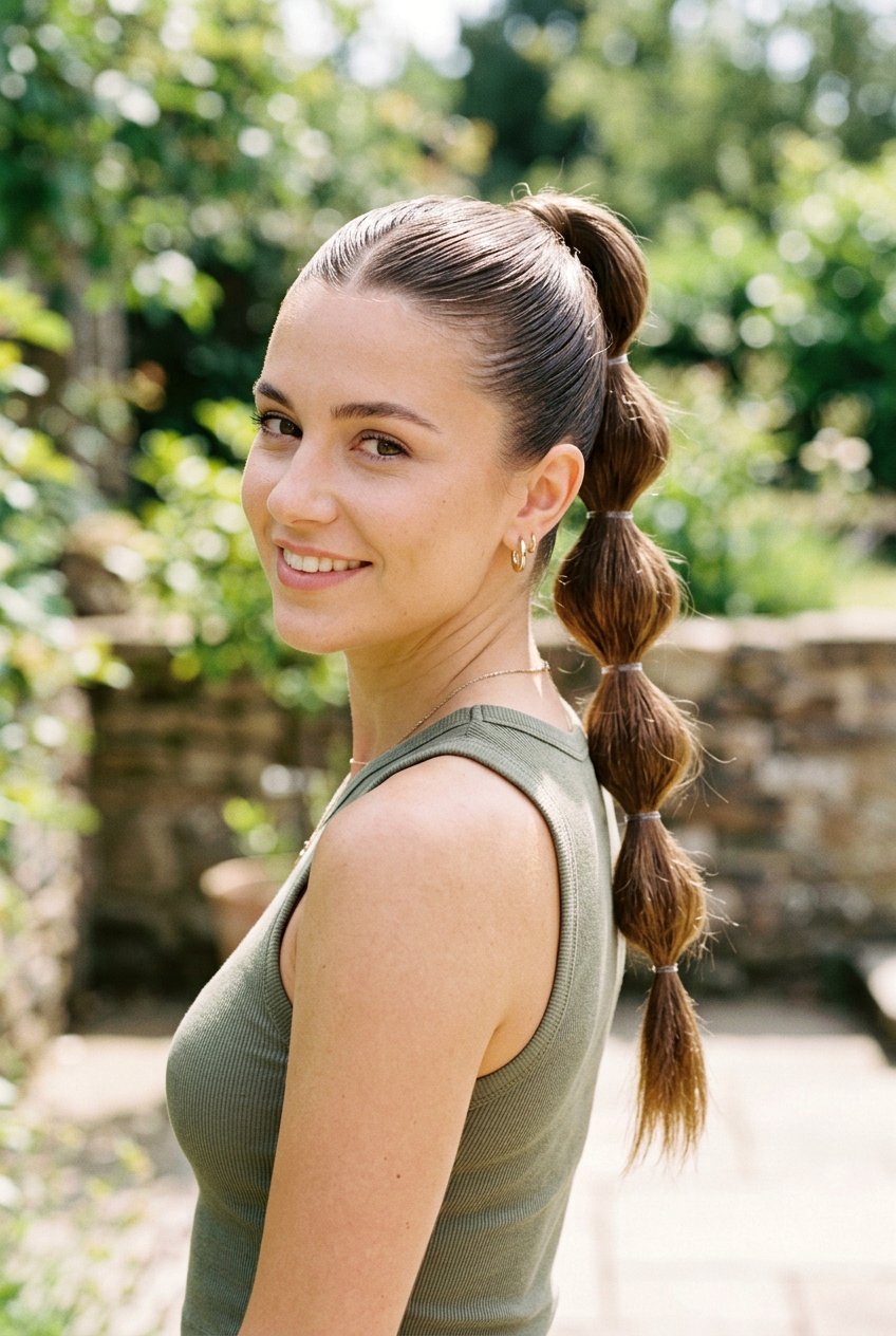 Bubble Ponytail For Greasy Hair - 20 greasy hair day hairstyles - 20 greasy hair day hairstyles