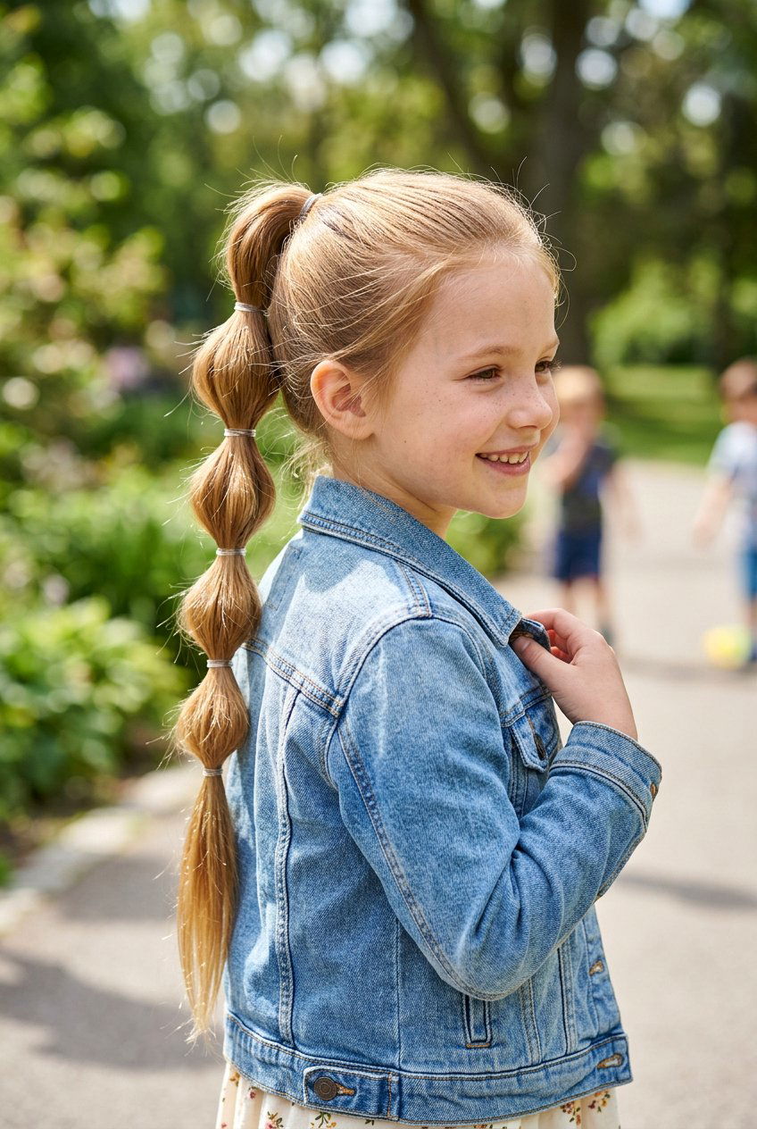 Bubble Ponytail For Little Girls - 20 kindergarten hairstyles for girls - 20 kindergarten hairstyles for girls
