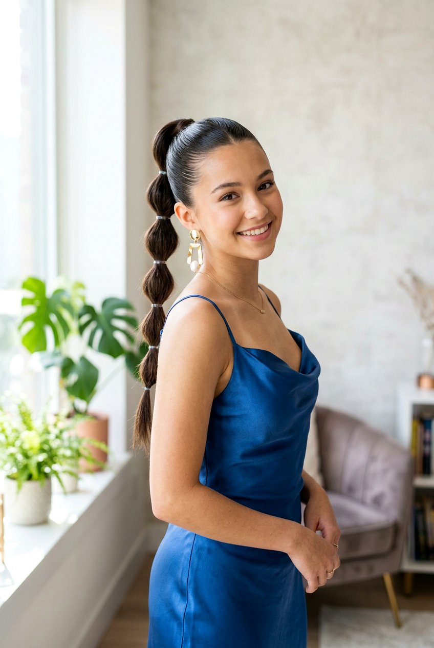 Bubble Ponytail For Teens - 20 formal dance hairstyles for teens - 20 formal dance hairstyles for teens