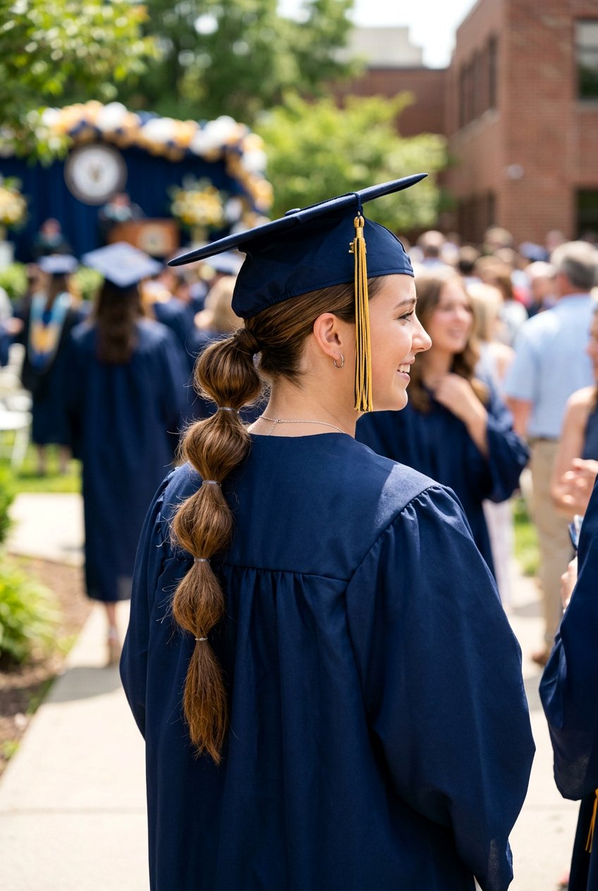 Bubble Ponytail For Teens - 20 graduation hairstyle for teenage girls - 20 graduation hairstyle for teenage girls
