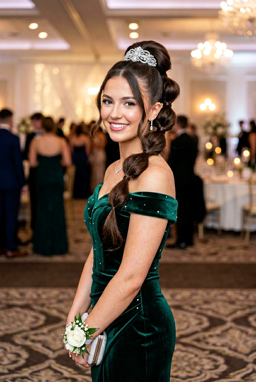 Bubble Ponytail for Prom - 20 prom ponytail hairstyles - 20 prom ponytail hairstyles