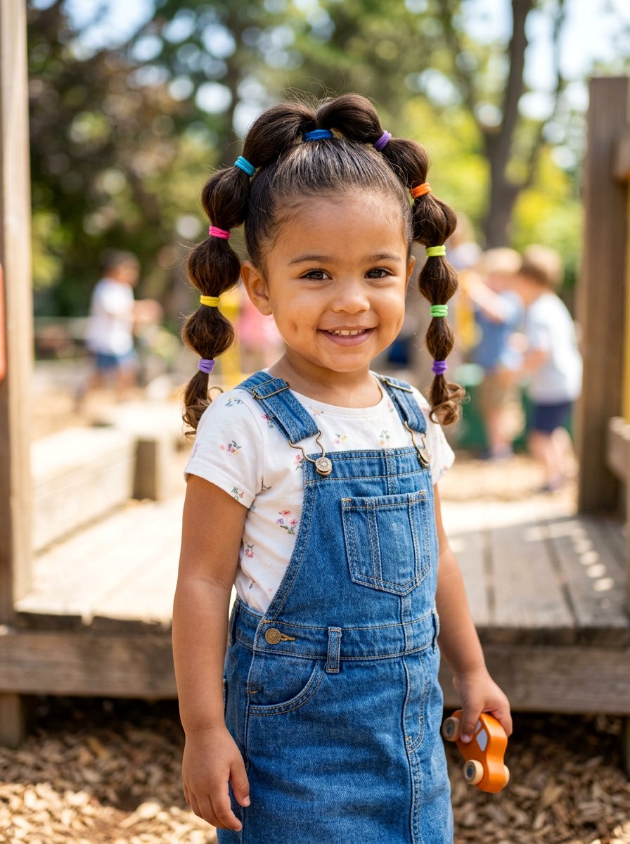 Bubble Puff Ponytail - 20 toddler puff ponytail styles - 20 toddler puff ponytail styles