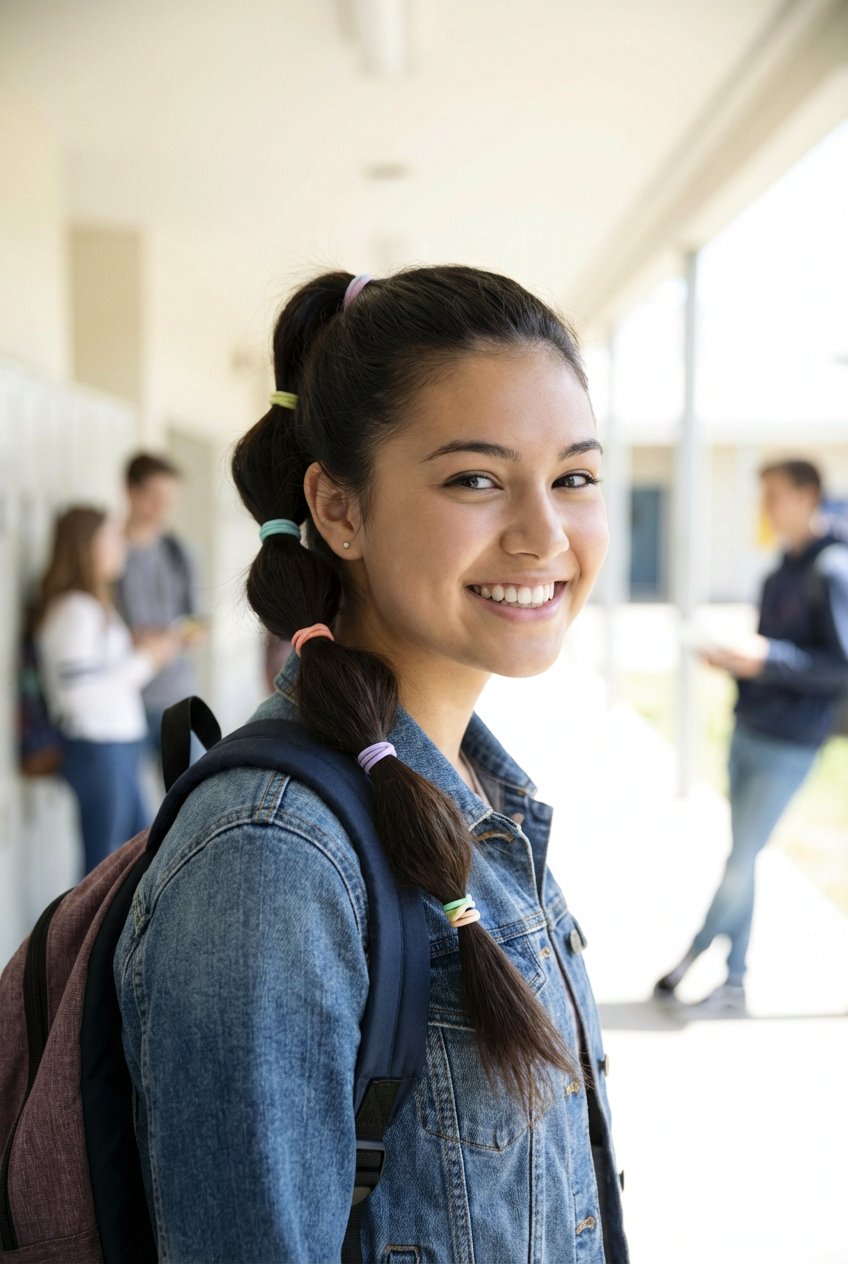 Bubble ponytail - 20 ponytail hairstyles for school - 20 ponytail hairstyles for school