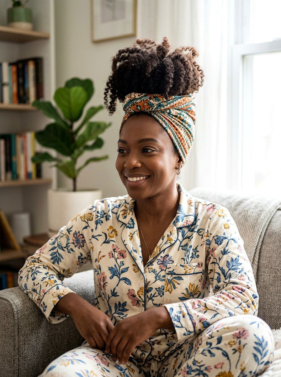 Buff Wrap - 20 overnight styles for curly hair protection - 20 overnight styles for curly hair protection