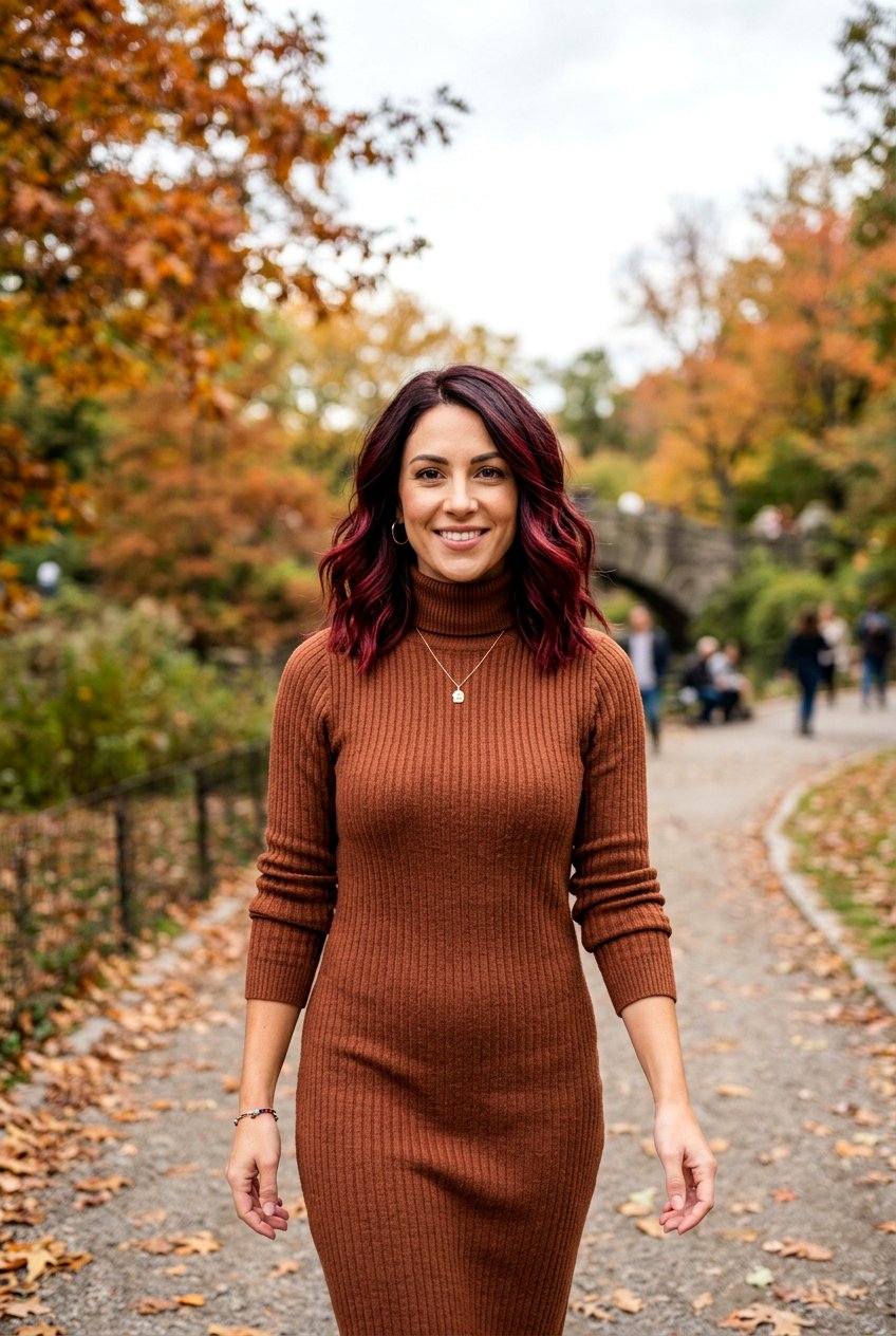 Burgundy Balayage Lob Haircut - 20 autumn burgundy balayage ideas - 20 autumn burgundy balayage ideas