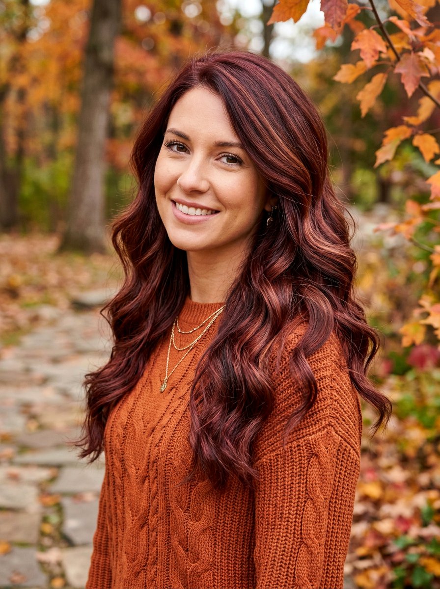 Burgundy Brown Hair Color - 20 wine brunette hair color - 20 wine brunette hair color