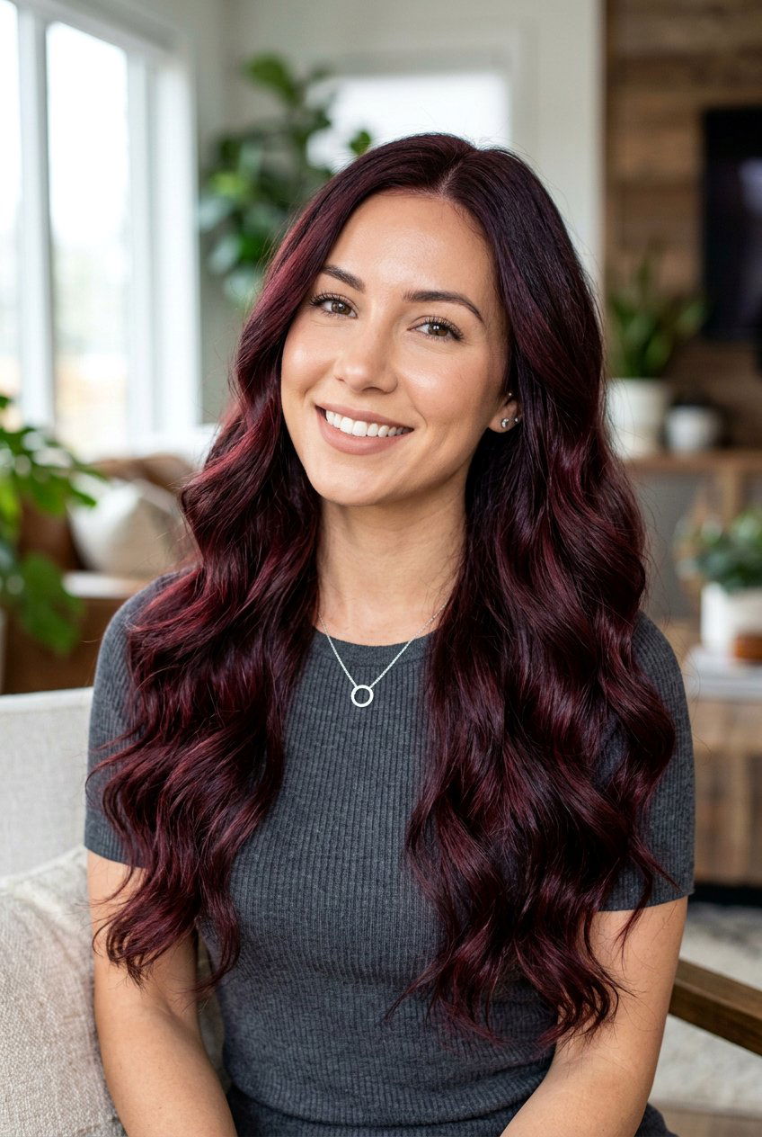 Burgundy Brunette Hair Color - 20 low maintenance red brunette hair color - 20 low maintenance red brunette hair color