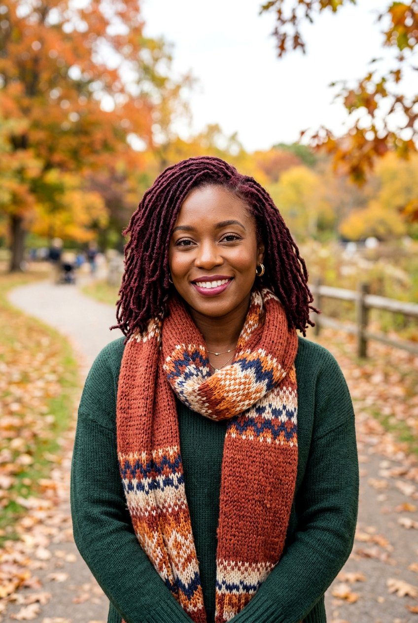 Burgundy Loc Bob - 20 loc bob hairstyles for women - 20 loc bob hairstyles for women