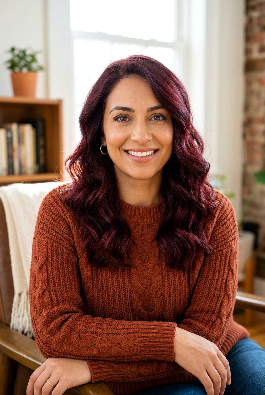 Burgundy Plum Hair Color - 20 plum hair color ideas - 20 plum hair color ideas