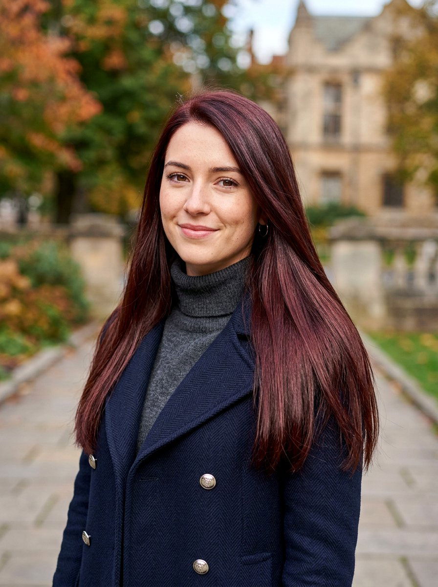 Burgundy Red Brown Straight Hair - 20 red brown hair color for winter - 20 red brown hair color for winter