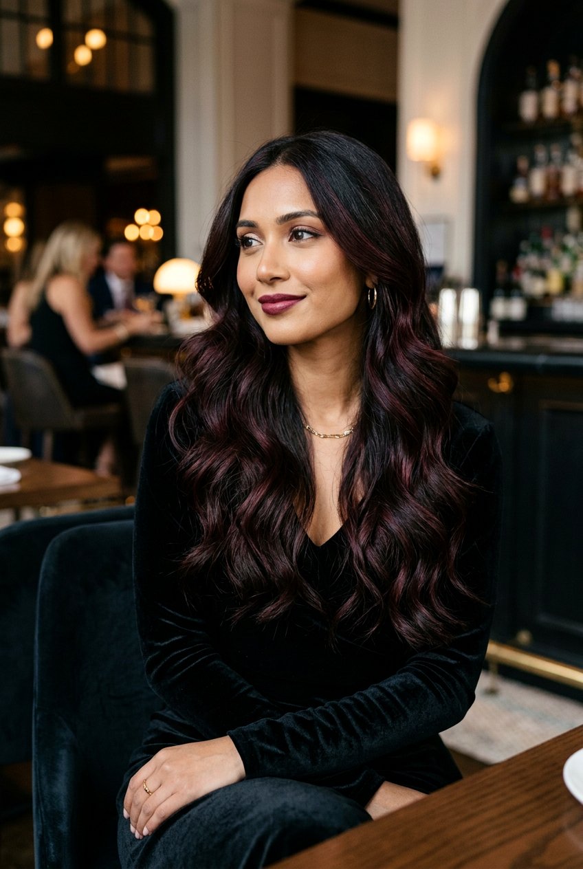 Burgundy Tinted Hair Color - 20 modern salon hair color ideas - 20 modern salon hair color ideas