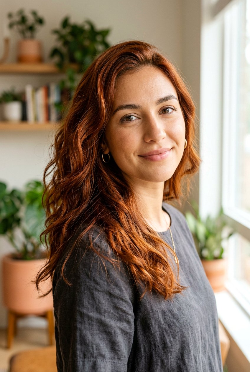 Burnt Amber Hair - 20 amber hair color ideas - 20 amber hair color ideas