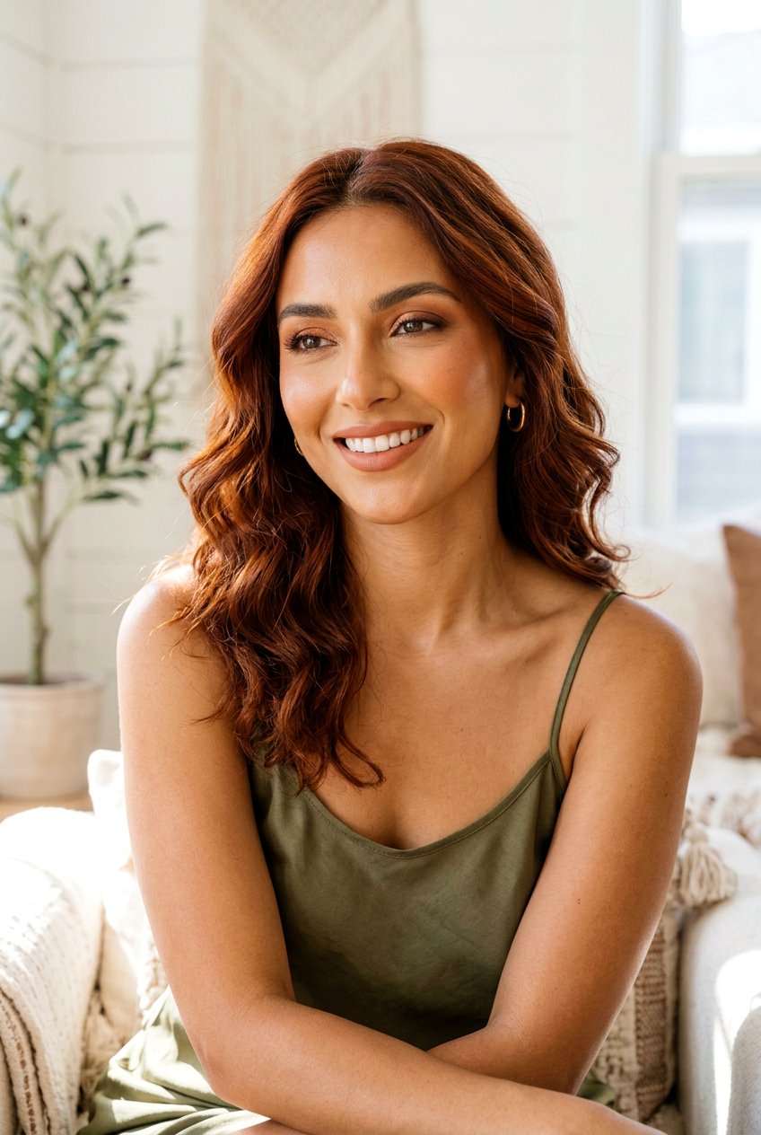 Burnt Copper On Olive Skin - 20 burnt copper hair color - 20 burnt copper hair color