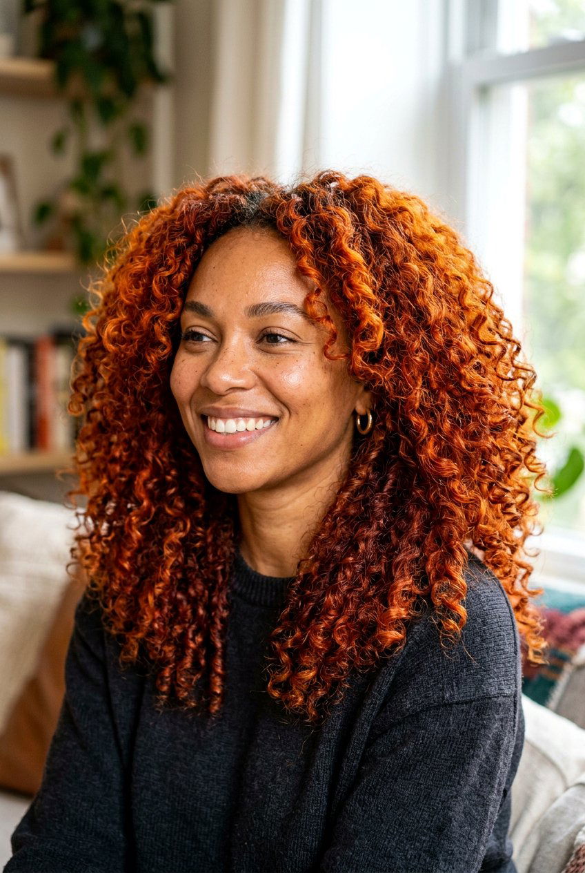 Burnt Orange Hair - 20 salon hair color ideas - 20 salon hair color ideas