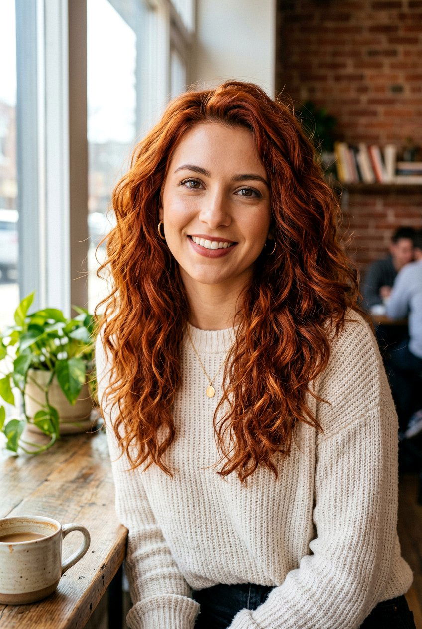 Burnt Sienna Hair Color - 20 hair color ideas for warm undertones - 20 hair color ideas for warm undertones