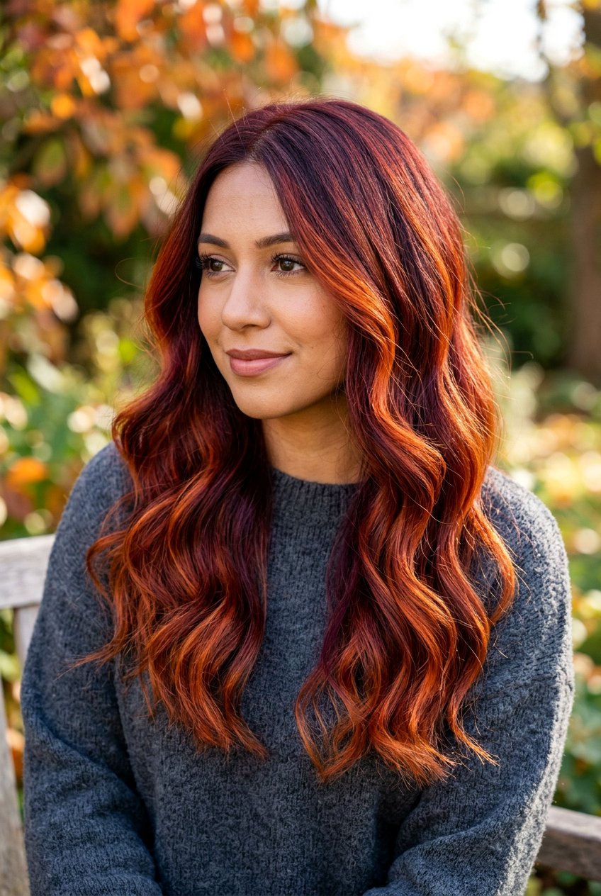 Burnt orange and burgundy hair - 20 burnt orange hair color - 20 burnt orange hair color