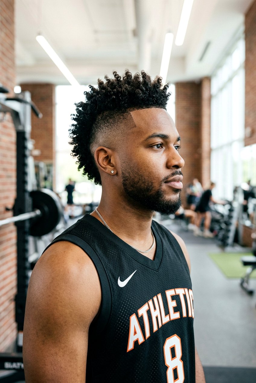 Burst Drop Fade - 20 drop fade for black men - 20 drop fade for black men