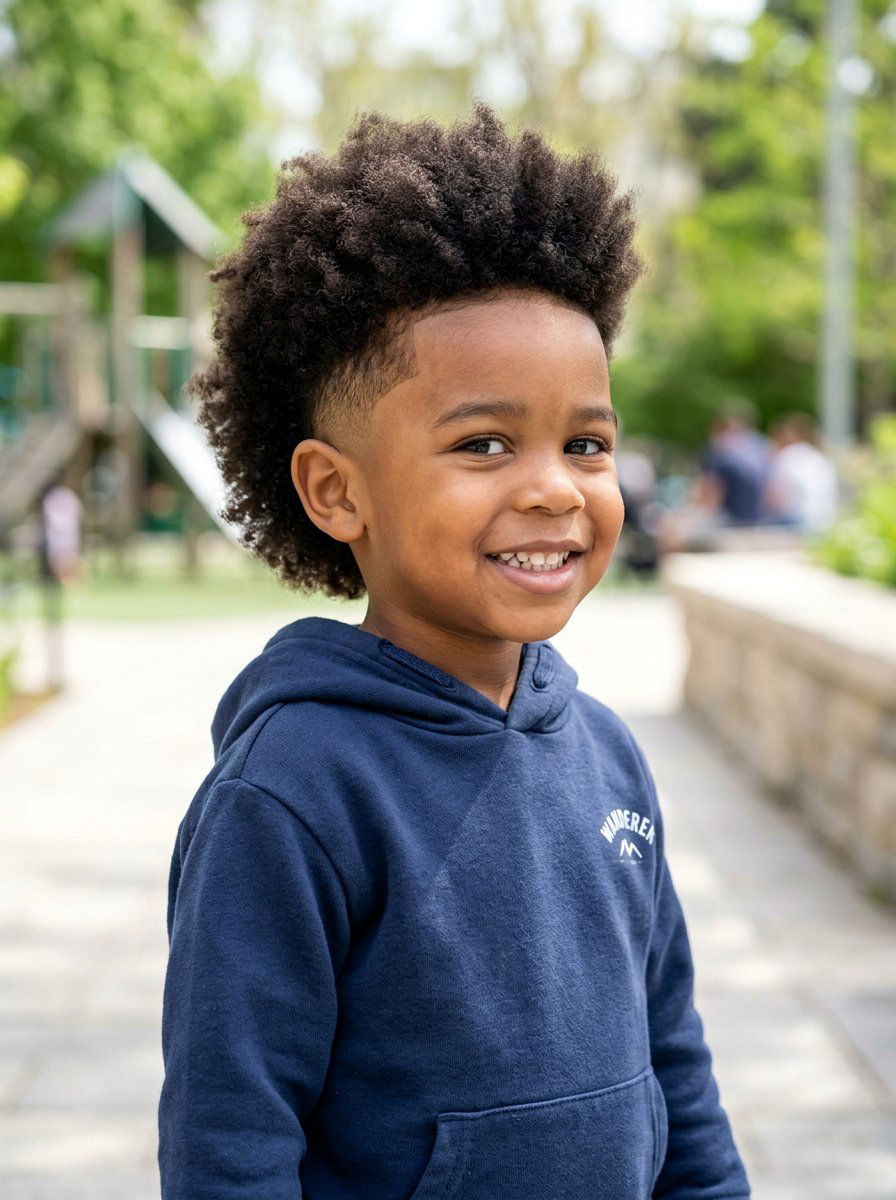 Burst Fade Afro - 20 toddler afro haircut ideas - 20 toddler afro haircut ideas