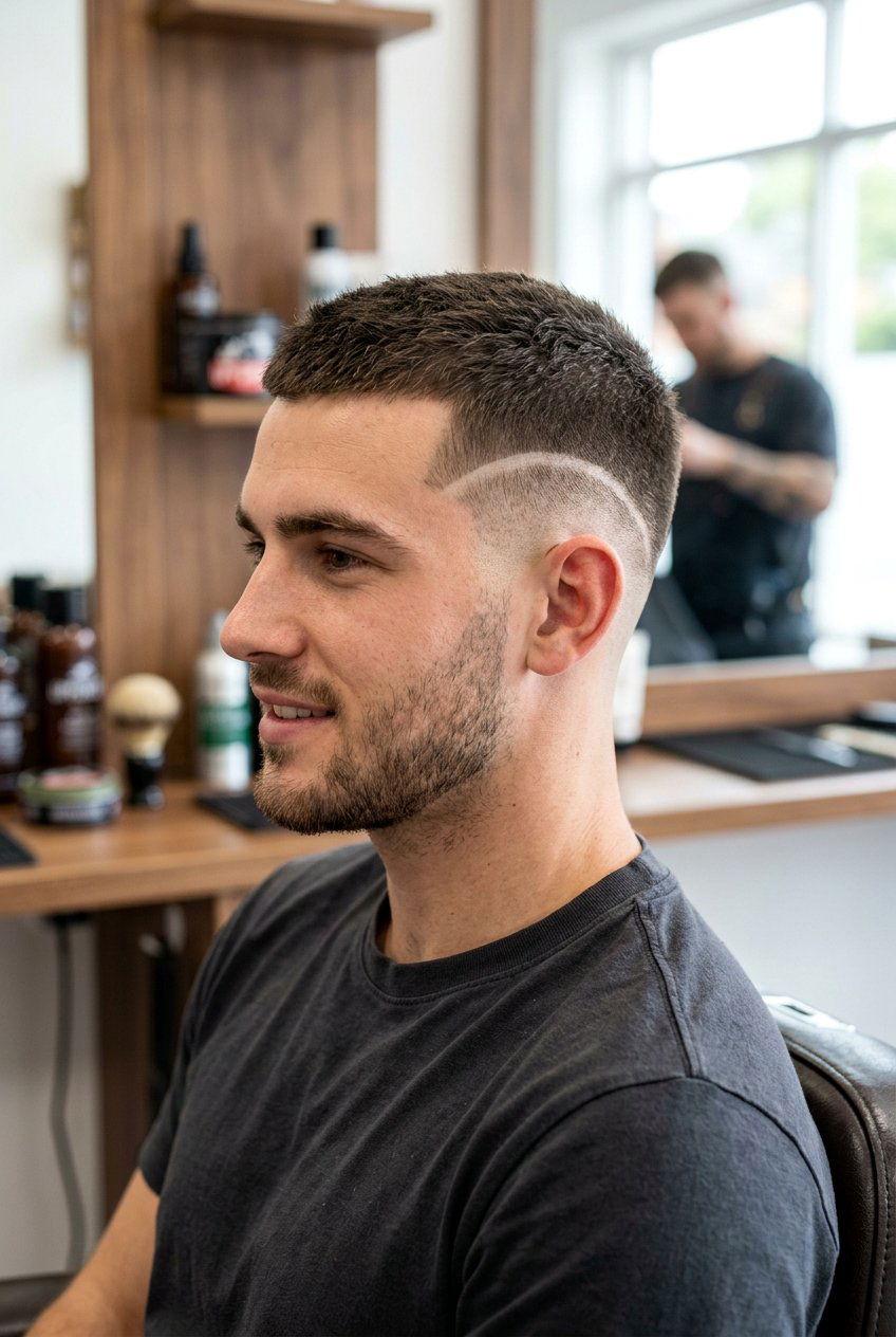 Burst Fade Buzz Cut - 20 buzz cut fade - 20 buzz cut fade