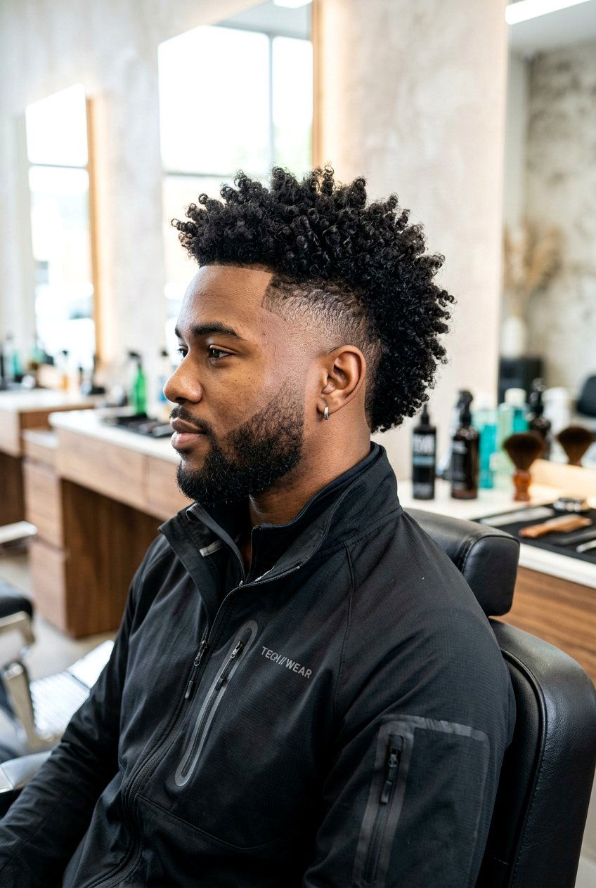 Burst Fade Curly Hair - 20 mid taper fade for curly hair men - 20 mid taper fade for curly hair men