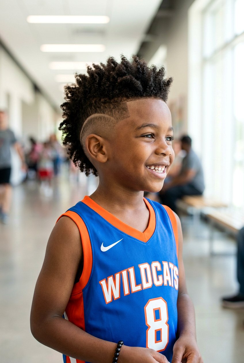 Burst Fade Mohawk - 20 little boy long top short sides haircut - 20 little boy long top short sides haircut