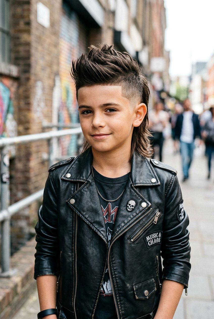 Burst Fade Mullet With Faux Hawk - 20 boys haircut with burst fade mullet - 20 boys haircut with burst fade mullet