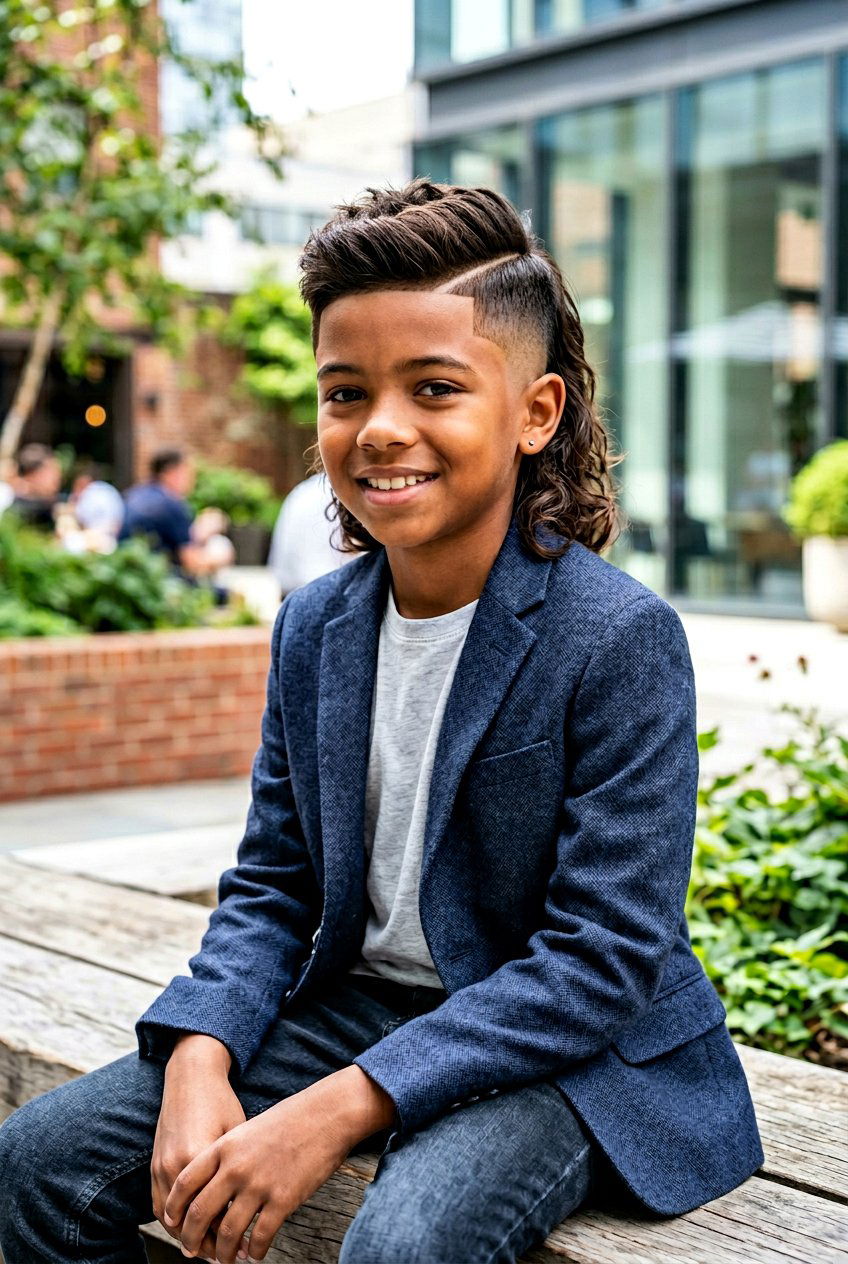 Burst Fade Mullet With Hard Part - 20 boys haircut with burst fade mullet - 20 boys haircut with burst fade mullet