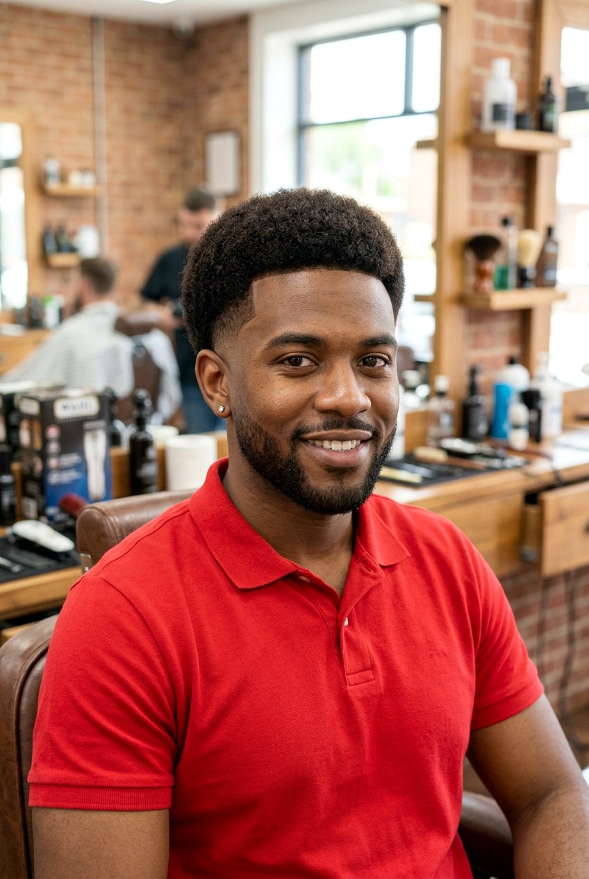 Burst Fade Short Afro - 20 burst fade afro haircut - 20 burst fade afro haircut