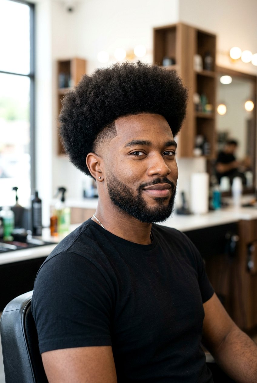 Burst Fade Skin Fade Afro - 20 burst fade afro haircut - 20 burst fade afro haircut