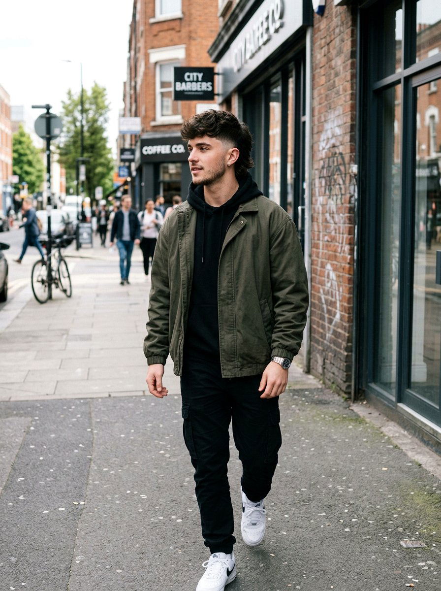 Burst Fade Taper Mullet Men - 20 taper mullet haircut men - 20 taper mullet haircut men