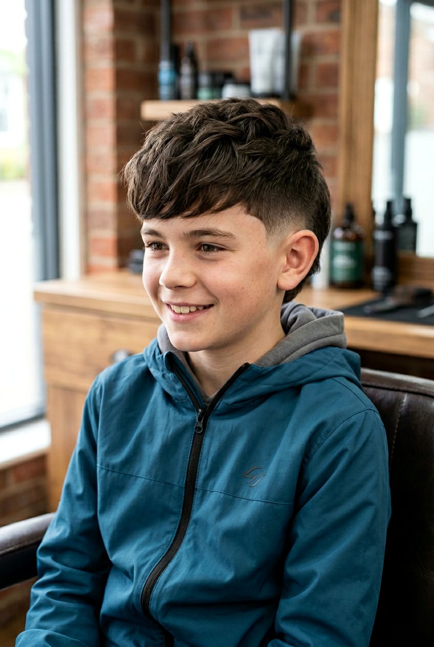 Burst Fade Textured Fringe - 20 boys haircut with textured fringe - 20 boys haircut with textured fringe