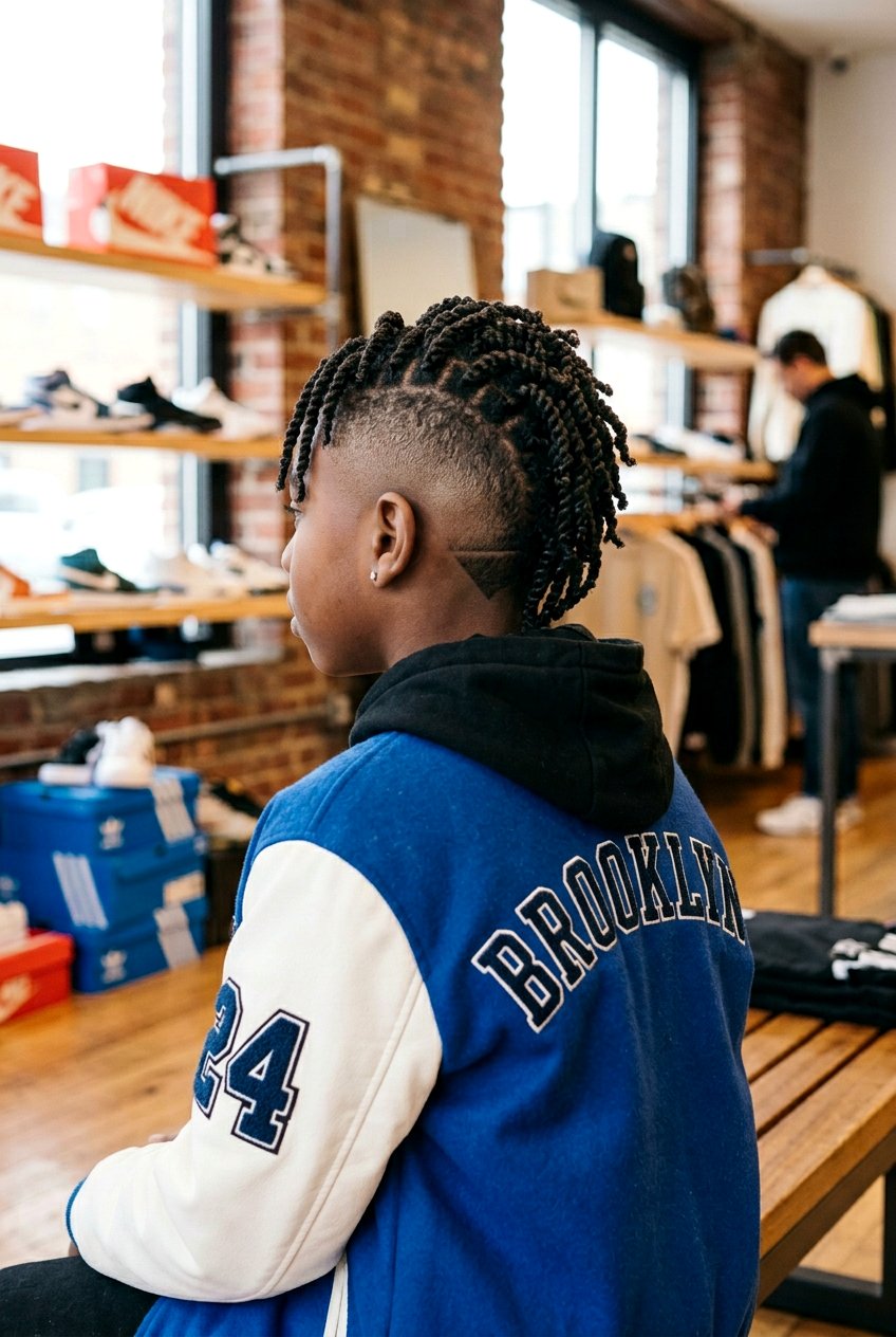 Burst Fade V Nape Twists - 20 black boys twist sponge hairstyles - 20 black boys twist sponge hairstyles