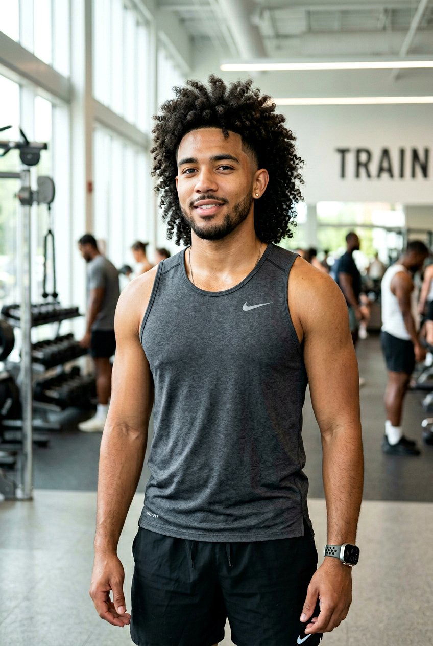 Burst Taper Curly Mullet - 20 taper mullet for curly hair men - 20 taper mullet for curly hair men