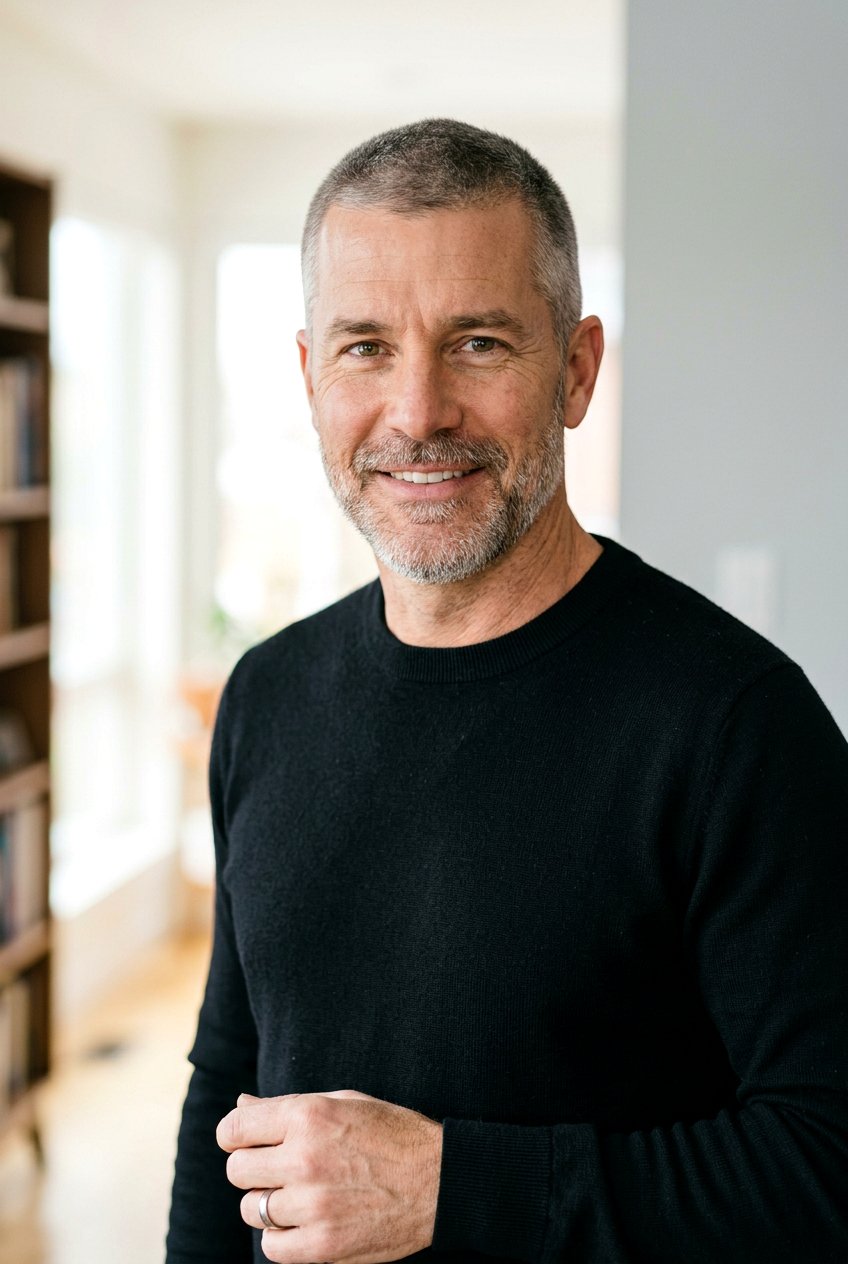 Butch Cut - 20 mens haircut for salt and pepper hair - 20 men’s haircut for salt and pepper hair