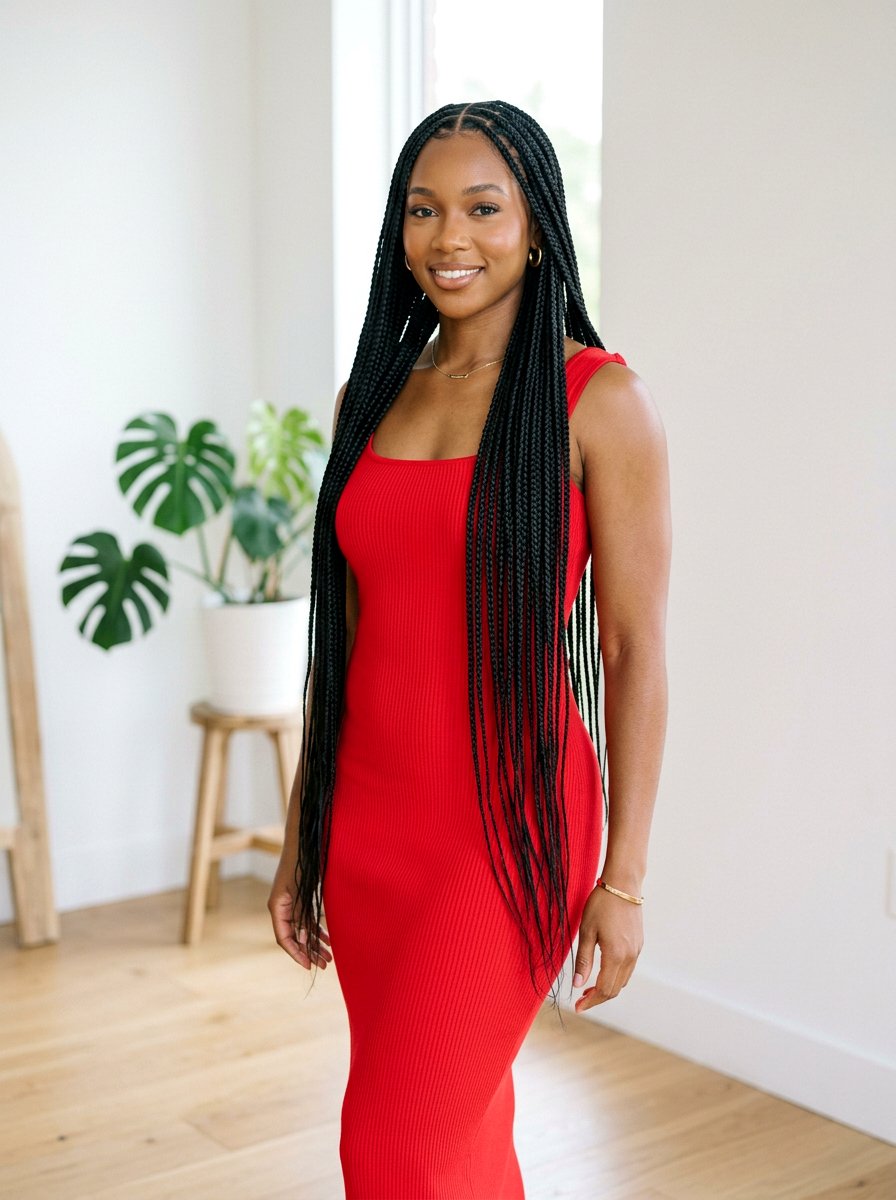 Butt length small knotless braids - 20 small knotless braids hairstyles - 20 small knotless braids hairstyles