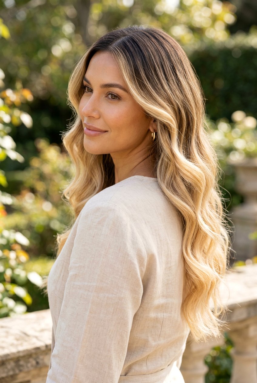 Butter Blonde Balayage - 20 butter blonde hair color - 20 butter blonde hair color