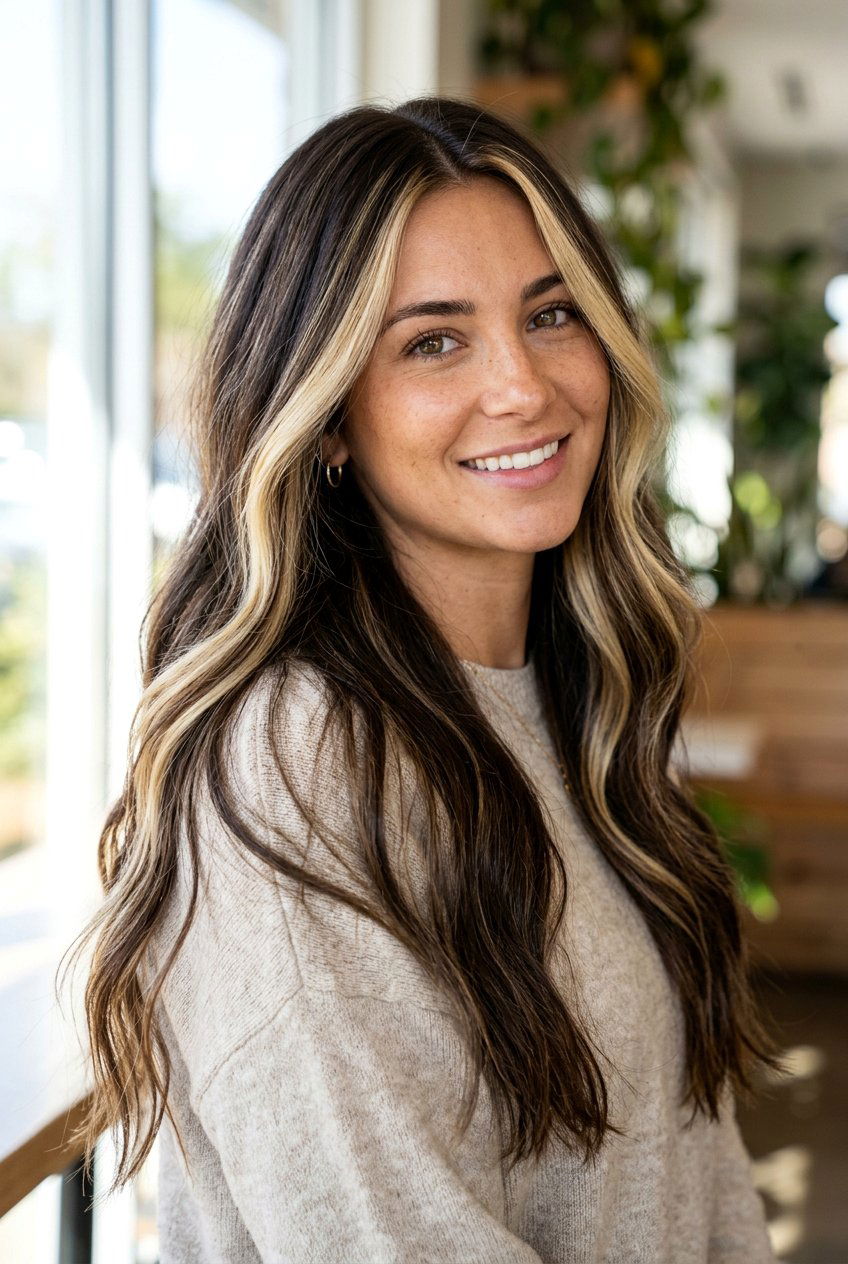 Butter Blonde Highlights On Dark Brown Hair - 20 brunette hair with blonde highlights - 20 brunette hair with blonde highlights