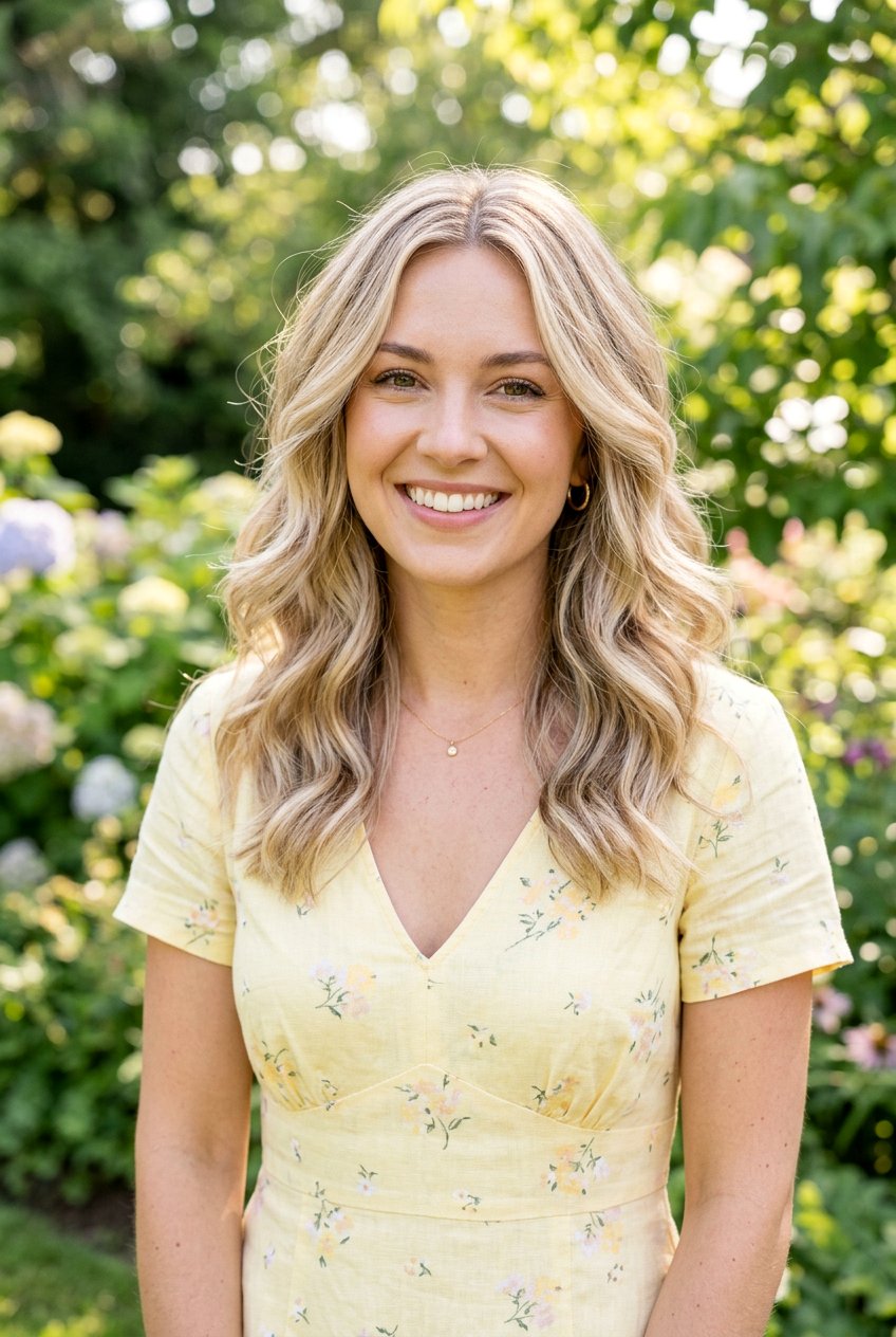 Butter Blonde Medium Layered Hair - 20 hair color ideas for medium layered hair - 20 hair color ideas for medium layered hair