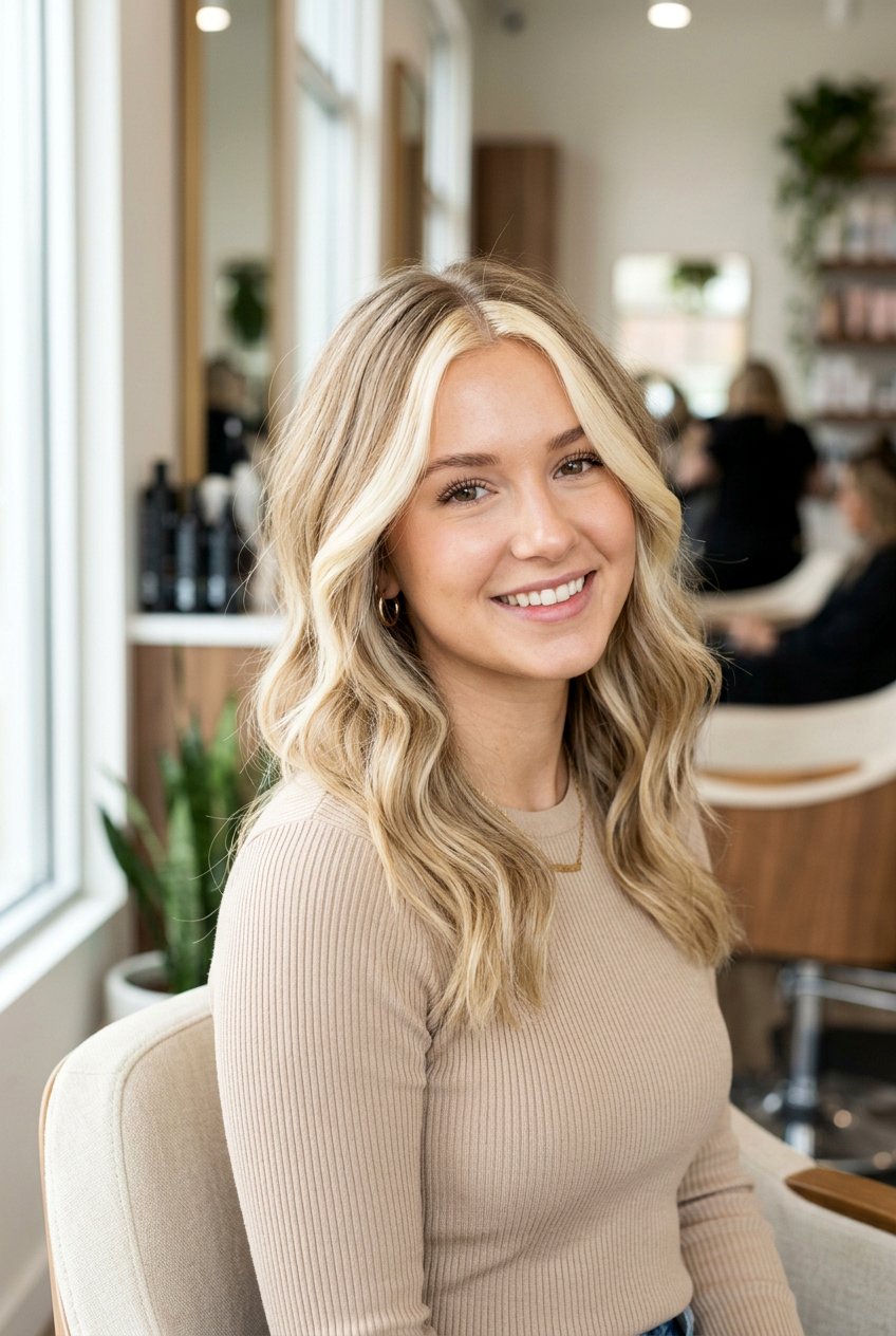 Butter Blonde Money Piece - 20 butter blonde hair color - 20 butter blonde hair color