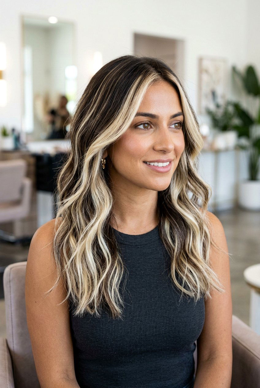 Butter Blonde On Dark Hair - 20 butter blonde hair color - 20 butter blonde hair color