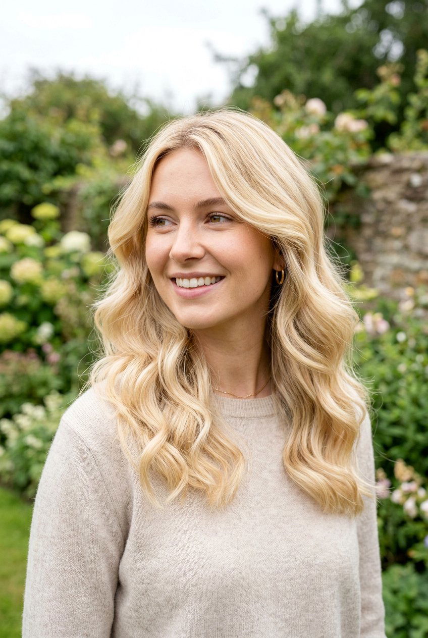 Buttercream Blonde - 20 hair color ideas for gray coverage - 20 hair color ideas for gray coverage