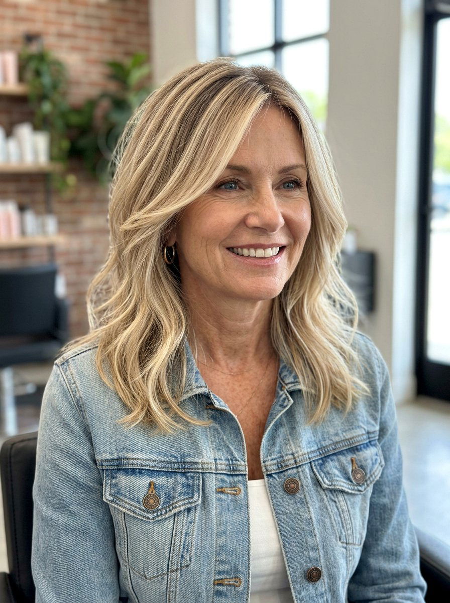 Buttercream Blonde Balayage For Fine Hair - 20 subtle balayage for mature women - 20 subtle balayage for mature women