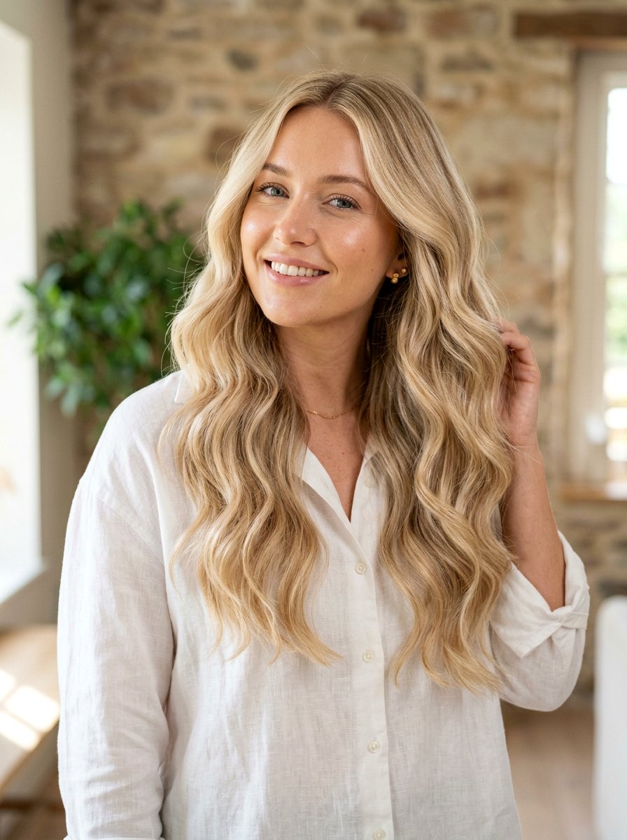Buttercream Blonde Hair Color - 20 photoshoot hair color ideas - 20 photoshoot hair color ideas