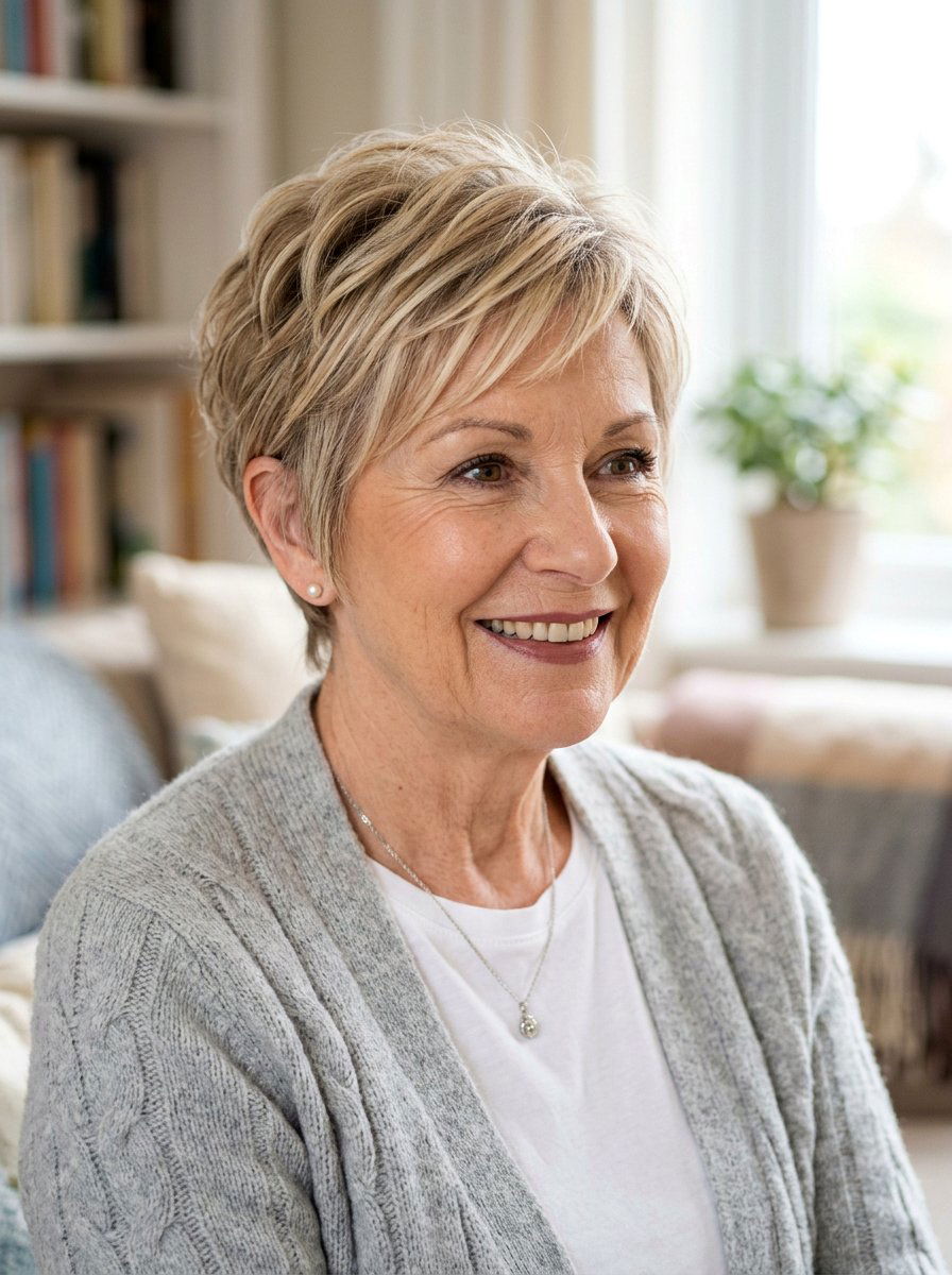 Buttercream Blonde Highlights - 20 youthful hair color for older women - 20 youthful hair color for older women