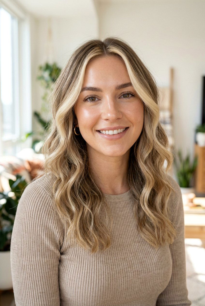 Buttercream Blonde Money Piece Highlights - 20 buttercream blonde hair color - 20 buttercream blonde hair color