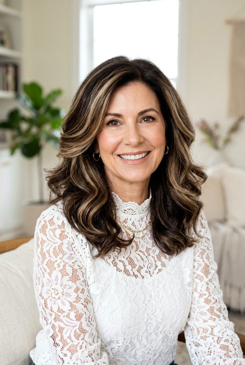 Buttercream Brunette Blend - 20 natural brunette refresh for mature women - 20 natural brunette refresh for mature women