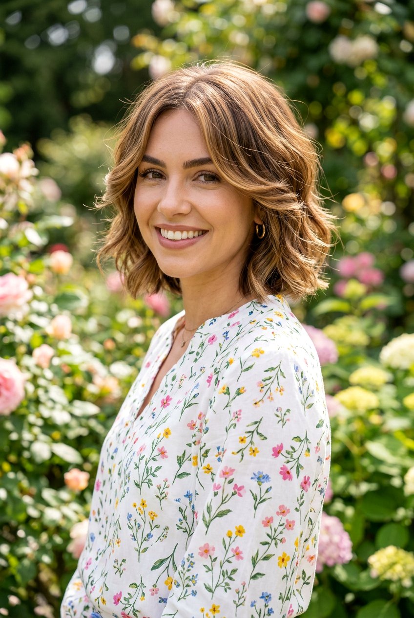 Butterfly Bob - 20 expensive brunette bob for women - 20 expensive brunette bob for women