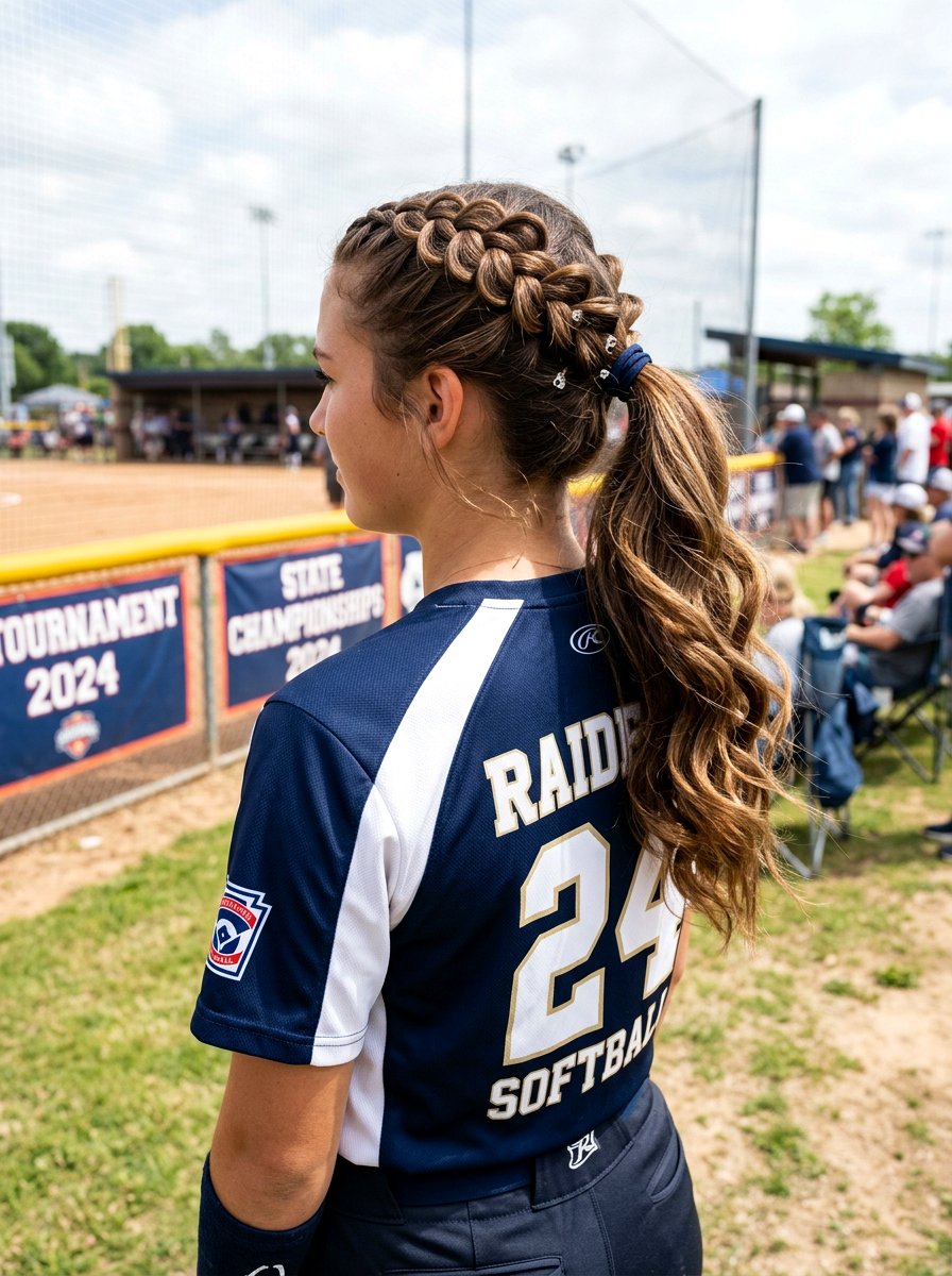 Butterfly Braid Softball Ponytail - 20 softball braid ponytail - 20 softball braid ponytail