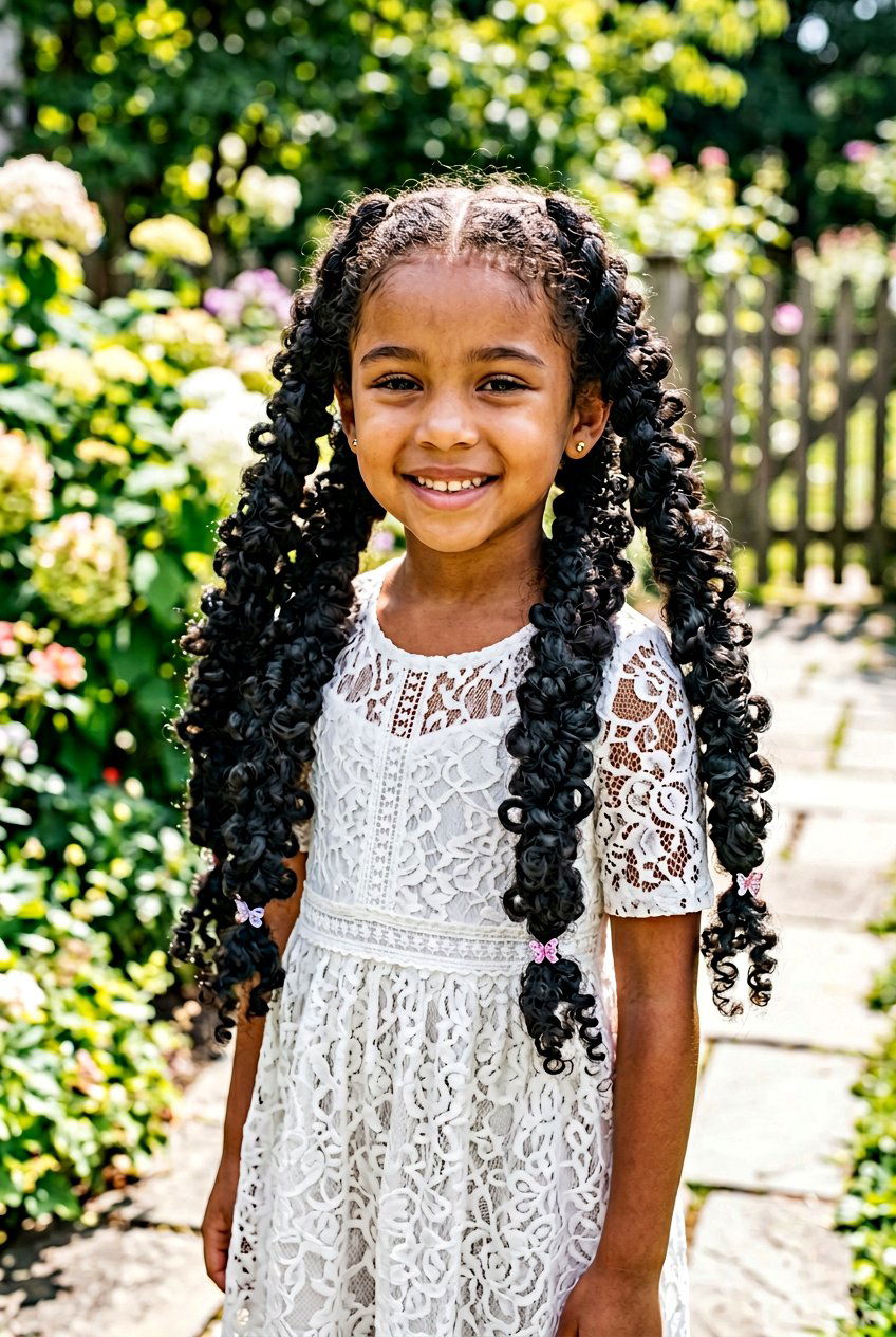 Butterfly Braids - 20 braid styles for mixed kids - 20 braid styles for mixed kids